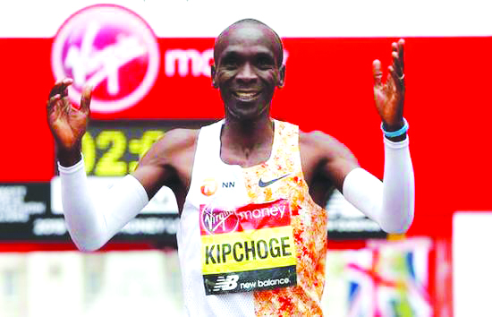 ನಾಲ್ಕನೇ ಬಾರಿ ಪ್ರಶಸ್ತಿ ಜಯಿಸಿದ ಕಿಪ್ಚೋಗೆ