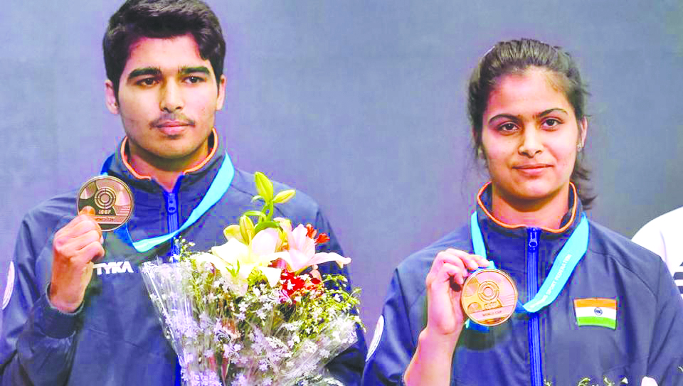 ಪದಕಪಟ್ಟಿಯಲ್ಲಿ ಭಾರತಕ್ಕೆ ಅಗ್ರ ಸ್ಥಾನ