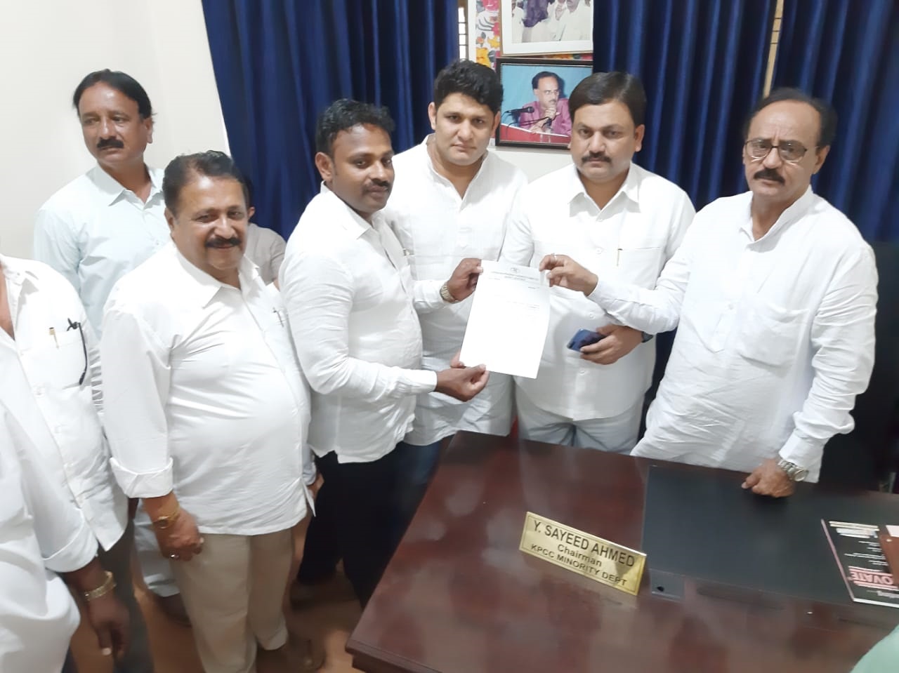 ಕೆಪಿಸಿಸಿ ಅಲ್ಪಸಂಖ್ಯಾತ ಘಟಕದ ನೂತನ ಉಪಾಧ್ಯಕ್ಷರಾಗಿ ಮುಹಮ್ಮದ್ ಹಾರಿಸ್ ನೇಮಕ