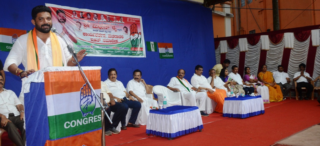 ಮಿಥುನ್ ಅಶ್ವಮೇಧದ ಕುದುರೆಯನ್ನು ತಾಕತ್ತಿದ್ದರೆ ಕಟ್ಟಿ ಹಾಕಿ: ಅಭಯಚಂದ್ರ