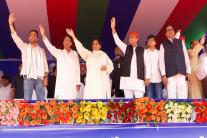 ಎಸ್ಪಿ, ಬಿಎಸ್ಪಿ, ಆರ್‌ಎಲ್‌ಡಿ ಪಕ್ಷದ ಮೊತ್ತ ಮೊದಲ ಜಂಟಿ ರ್ಯಾಲಿಗೆ ಚಾಲನೆ