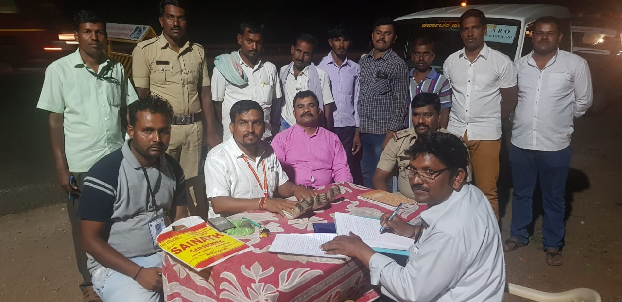 ದಾಖಲೆ ಇಲ್ಲದೆ ಸಾಗಿಸುತ್ತಿದ್ದ 3.40 ಲಕ್ಷ ನಗದು ಜಪ್ತಿ