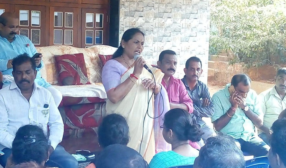 ಬಿಜೆಪಿ ಪ್ರಣಾಳಿಕೆಯಿಂದ ನವ ಭಾರತ ನಿರ್ಮಾಣ: ಶೋಭಾ ಕರಂದ್ಲಾಜೆ