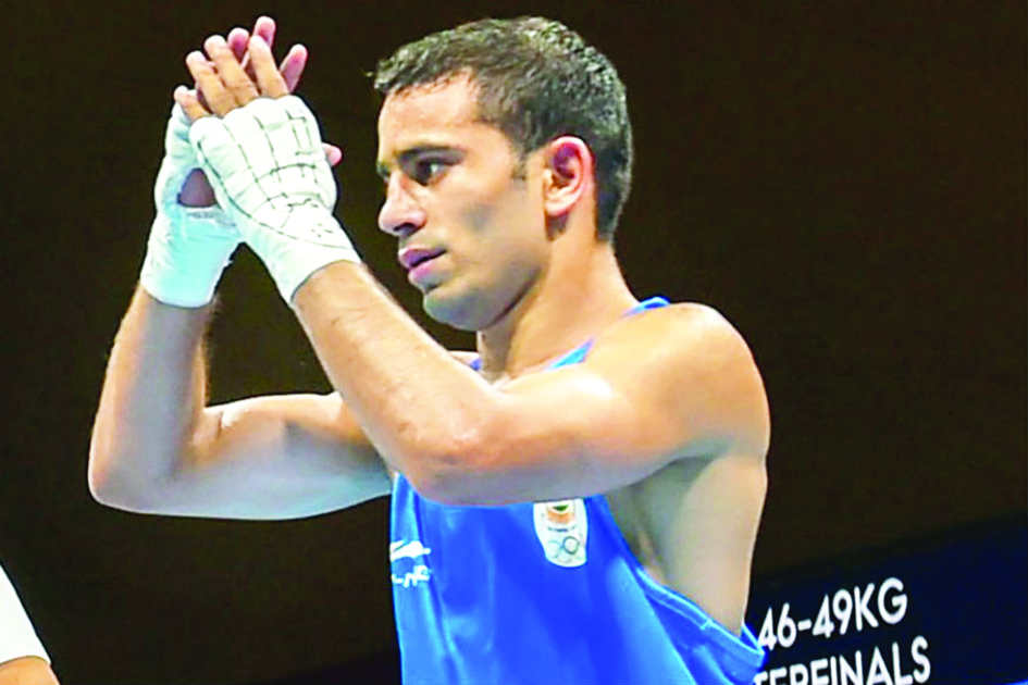 ಬಾಕ್ಸರ್ ಅಮಿತ್ ಪಾಂಘಲ್ ನಾಮನಿರ್ದೇಶನ