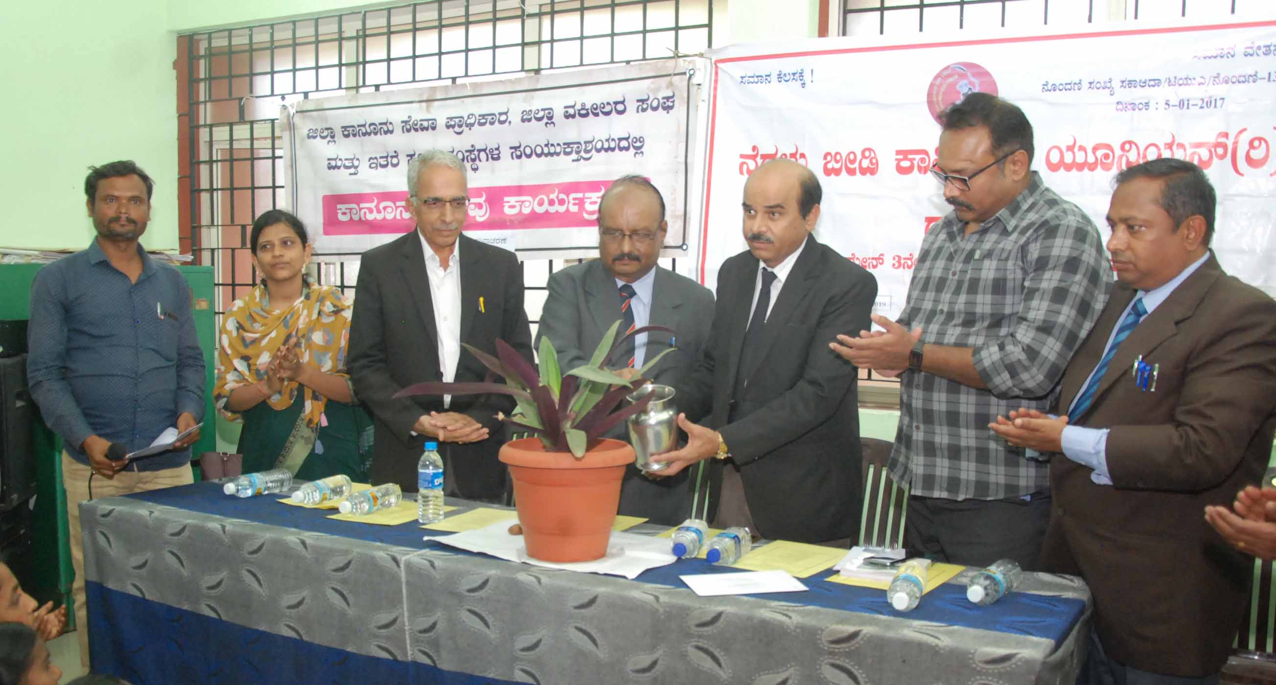 ದಾವಣಗೆರೆ: ವಿಶ್ವ ಕಾರ್ಮಿಕ ದಿನಾಚರಣೆ