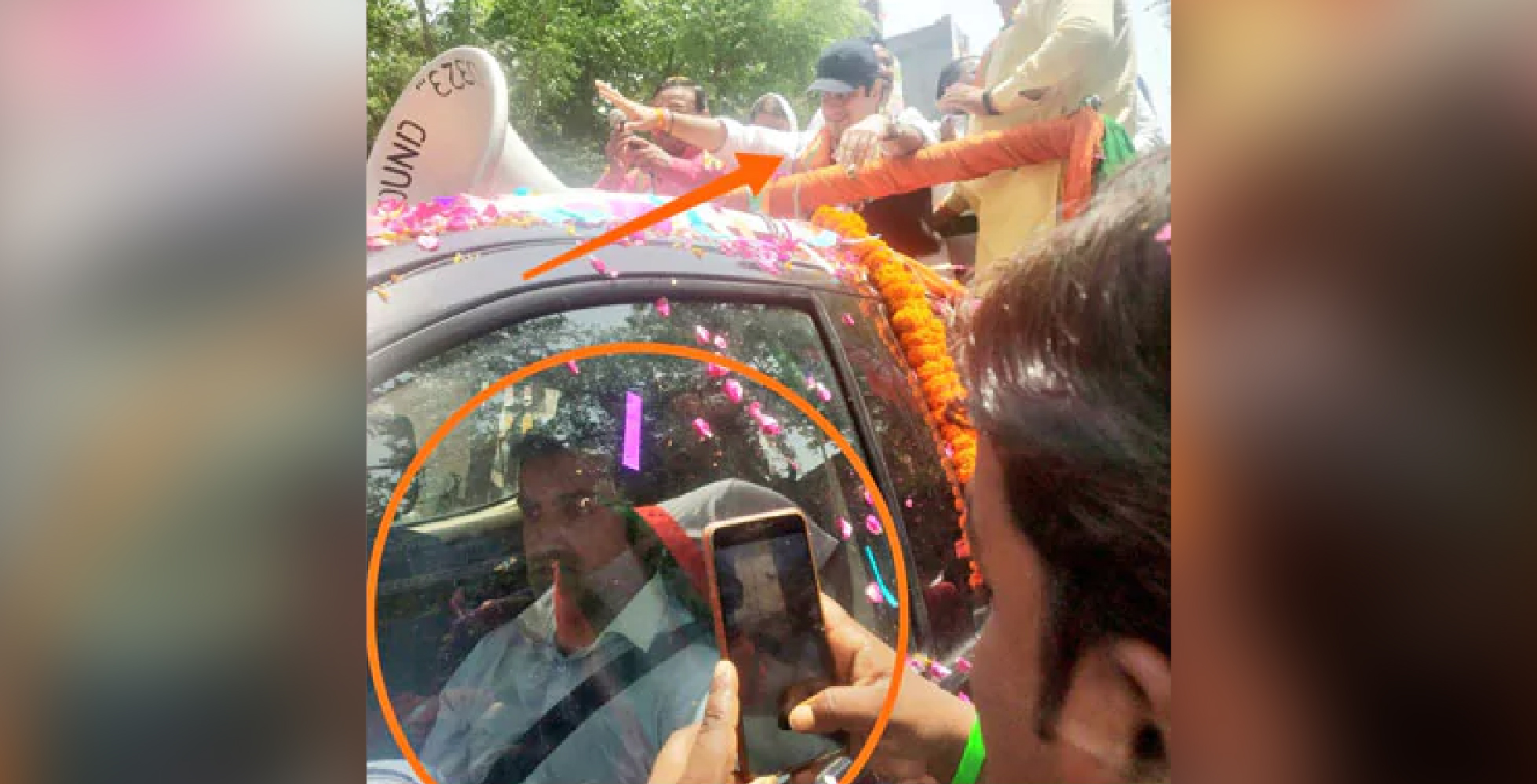 “ಚುನಾವಣಾ ಪ್ರಚಾರದಲ್ಲಿ ತನ್ನ ತದ್ರೂಪಿಯನ್ನು ಬಳಸುತ್ತಿರುವ ಗಂಭೀರ್”