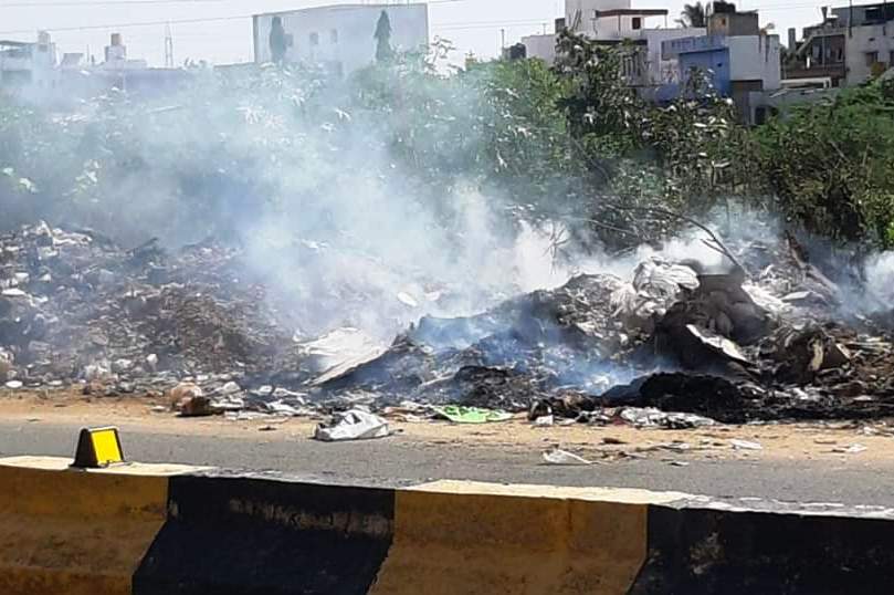 ಕಸದ ತೊಟ್ಟಿಯಾಗುತ್ತಿರುವ ಶಿವಮೊಗ್ಗ ನಗರ