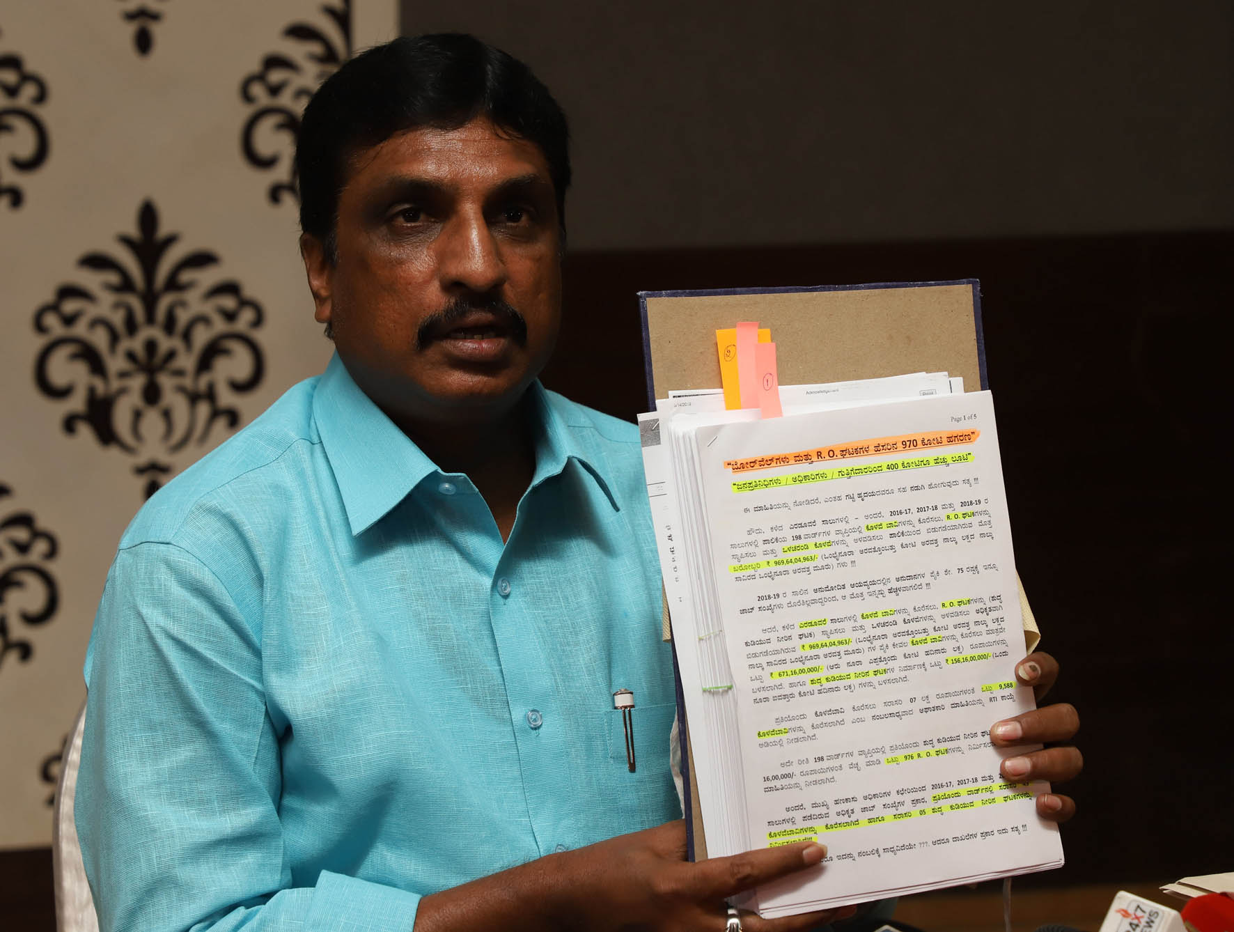 ಬಿಬಿಎಂಪಿ: ನೀರು-ಬರದ ಹೆಸರಲ್ಲಿ 400 ಕೋಟಿ ಕಬಳಿಕೆ; ಎನ್.ಆರ್.ರಮೇಶ್ ಗಂಭೀರ ಆರೋಪ