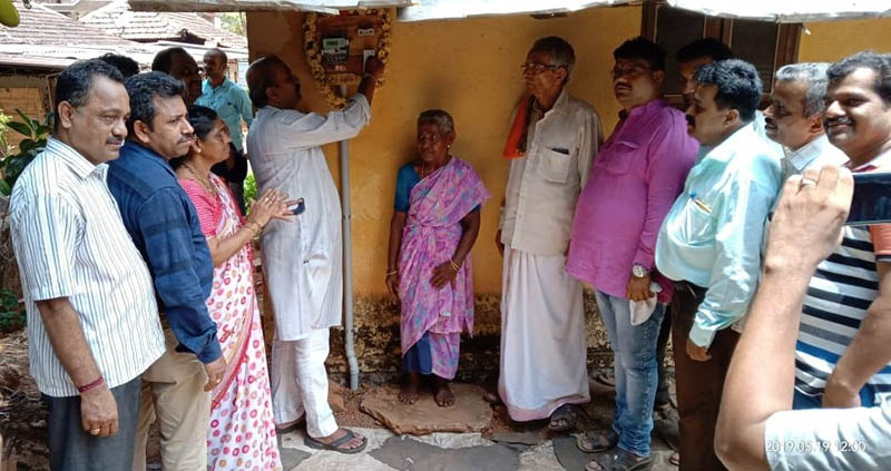 ಕಡಿಯಾಳಿ ಮನೆಗೆ ಉಚಿತ ವಿದ್ಯುತ್ ಸಂಪರ್ಕ ಉದ್ಘಾಟನೆ