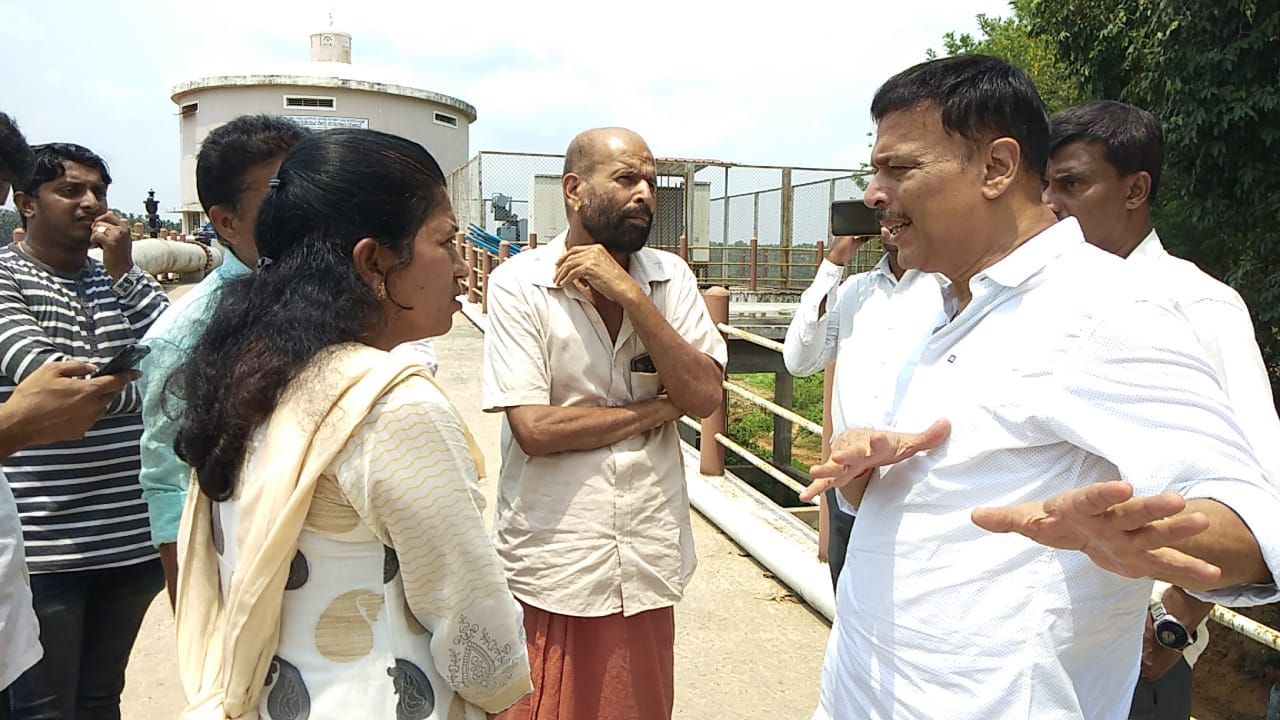 ಜಕ್ರಿಬೆಟ್ಟು ಇಂಟಕ್‌ವೆಲ್‌ಗೆ ಶಾಸಕ ರಾಜೇಶ್ ನಾಯಕ್ ಭೇಟಿ