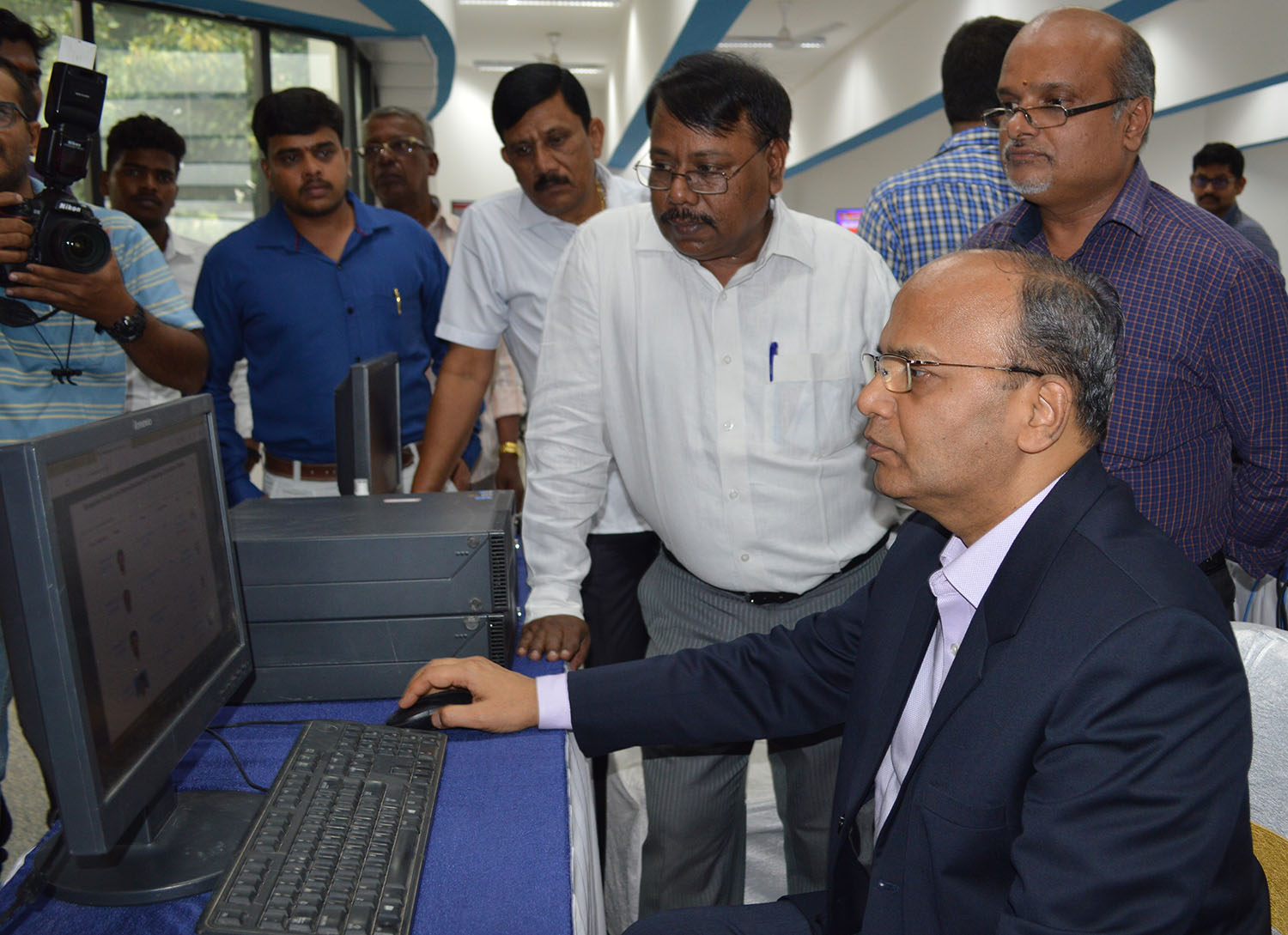 ಮಾಧ್ಯಮ ಕೇಂದ್ರಕ್ಕೆ ಮುಖ್ಯ ಕಾರ್ಯದರ್ಶಿ ವಿಜಯಭಾಸ್ಕರ್ ಚಾಲನೆ