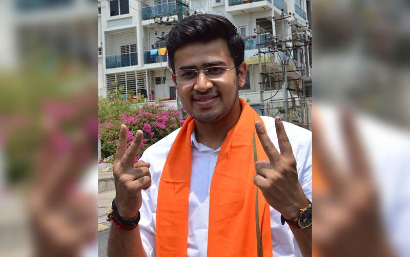 ಅಂಬೇಡ್ಕರ್ ನನ್ನ ಬಾಲ್ಯದ ಹೀರೋ: ನೂತನ ಸಂಸದ ತೇಜಸ್ವಿ ಸೂರ್ಯ