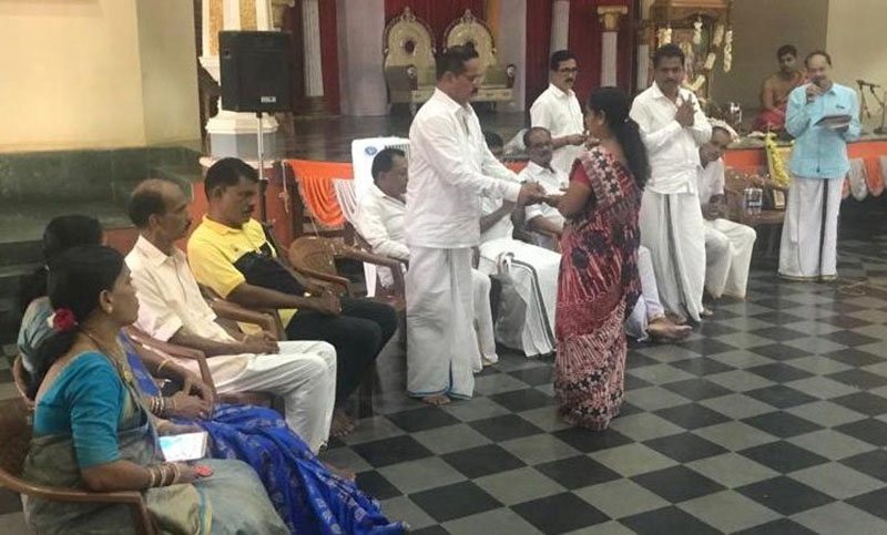 ಹೆಬ್ರಿ ಬಂಟರ ಸಂಘದಿಂದ ಸಹಾಯಧನ ವಿತರಣೆ