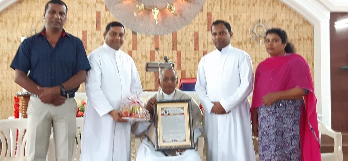 ಫಾ.ವಿನ್ಸೆಂಟ್ ವಿಕ್ಟರ್ ಮೆನೆಜಸ್‌ಗೆ ಬೀಳ್ಕೊಡುಗೆ