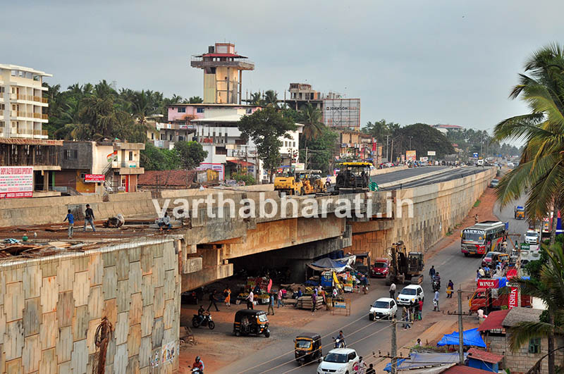 ಪೂರ್ಣಗೊಳ್ಳುವ ಹಂತದಲ್ಲಿ ತೊಕ್ಕೊಟ್ಟು ಫ್ಲೈಓವರ್ ಕಾಮಗಾರಿ