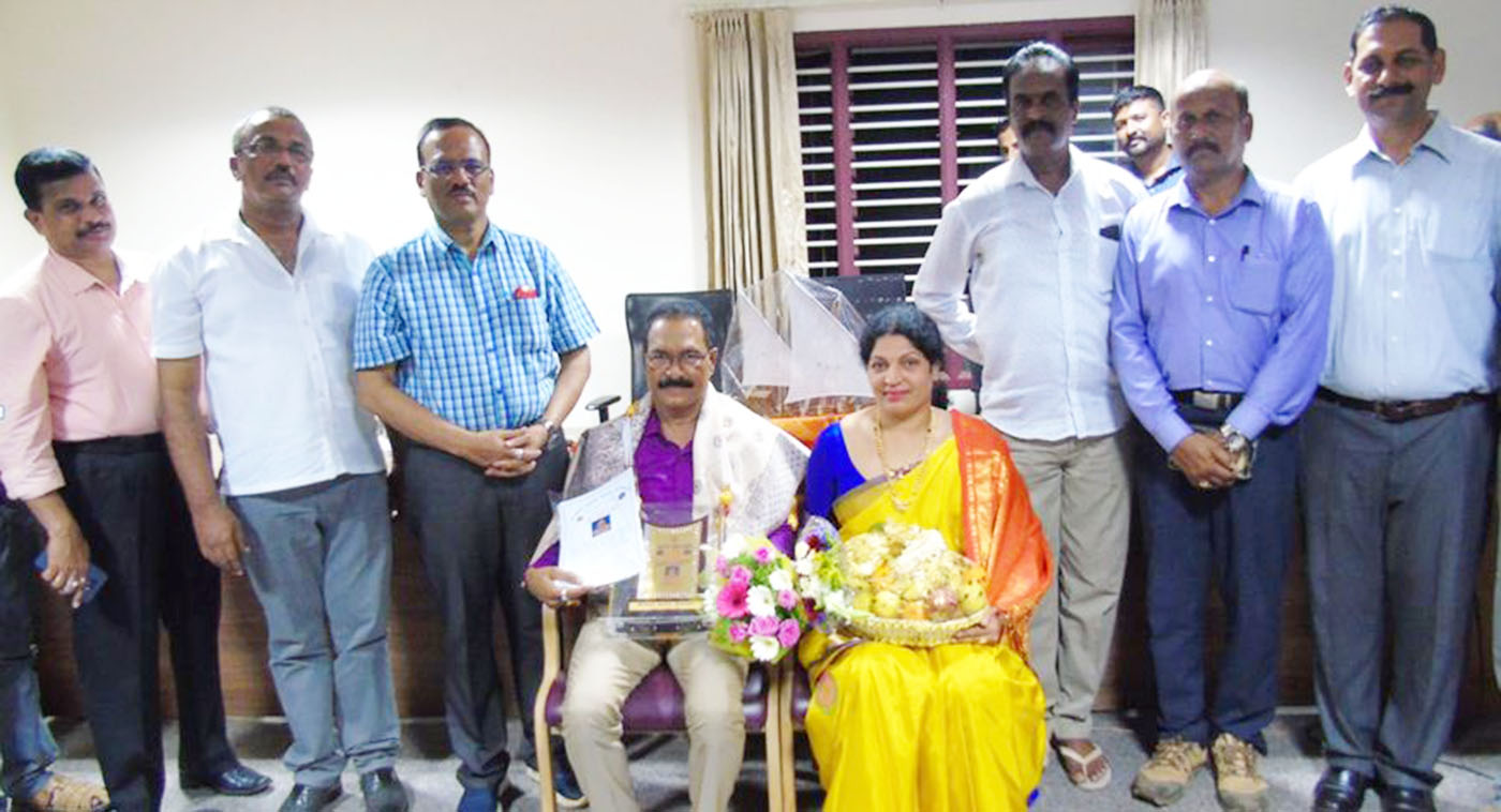 ಪೊಲೀಸ್ ನಿರೀಕ್ಷಕ ಸುದರ್ಶನ್ ಎಂ.ಗೆ ಬೀಳ್ಕೊಡುಗೆ