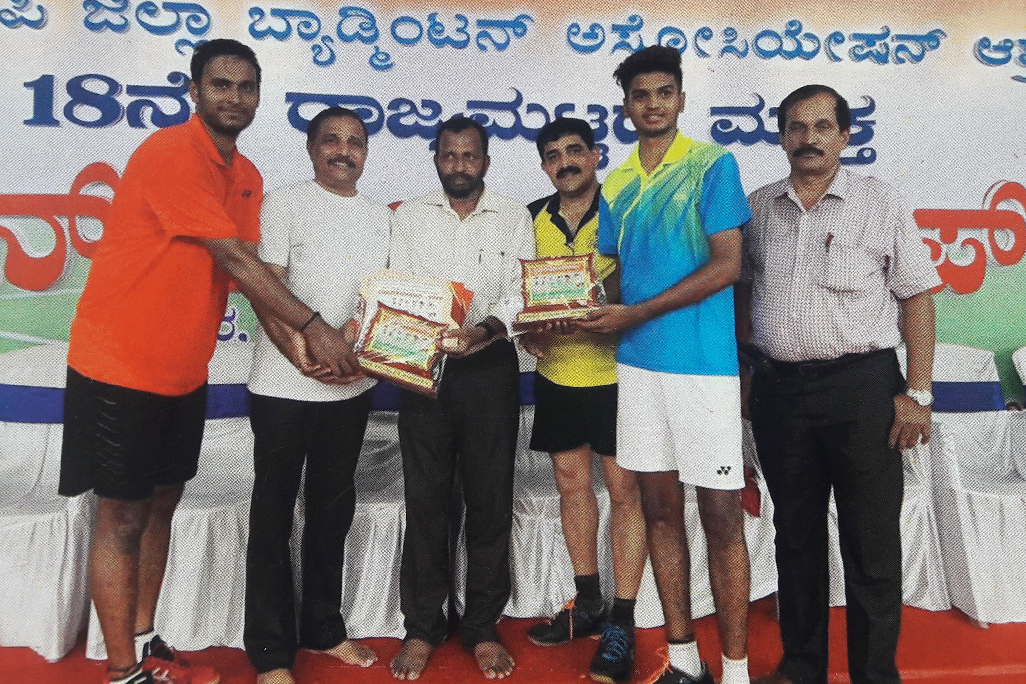 ರಾಜ್ಯ ಮಟ್ಟದ ಬ್ಯಾಡ್ಮಿಂಟನ್: ಪ್ರಶಾಂತ್-ಸಹಸ್ರ ಚಾಂಪಿಯನ್