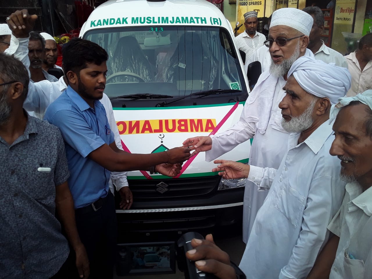 ಕಂದಕ್ ಮುಸ್ಲಿಂ ಜಮಾಅತ್‌ನಿಂದ ಆ್ಯಂಬುಲೆನ್ಸ್ ಲೋಕಾರ್ಪಣೆ