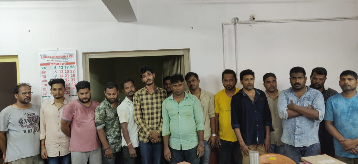 ಜೂಜಾಟ: 15 ಮಂದಿ ಆರೋಪಿಗಳು ಸೆರೆ