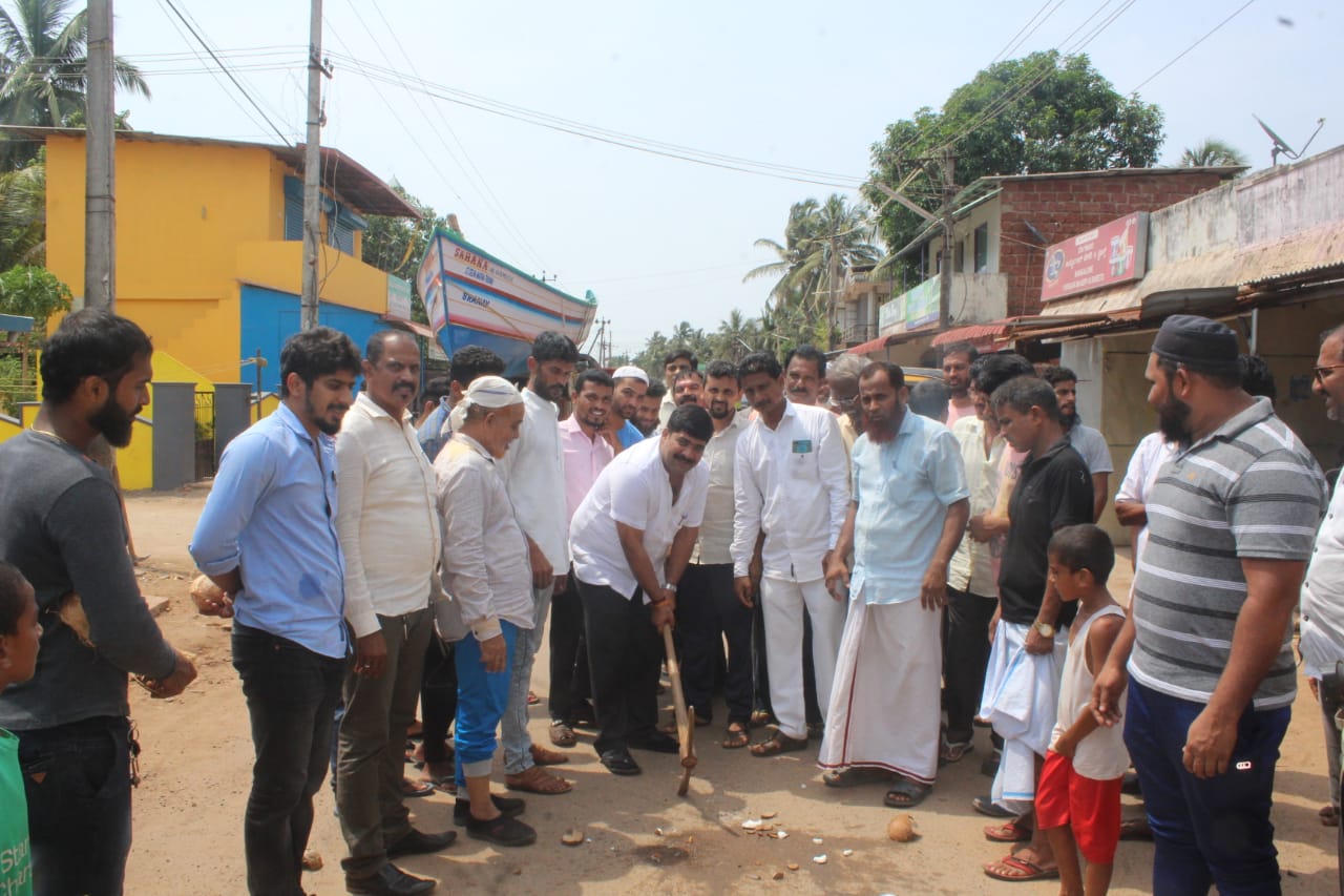 ಬೆಂಗ್ರೆಯಲ್ಲಿ ಕಾಂಕ್ರಿಟೀಕರಣಕ್ಕೆ ಶಾಸಕ ಕಾಮತ್ ಗುದ್ದಲಿ ಪೂಜೆ