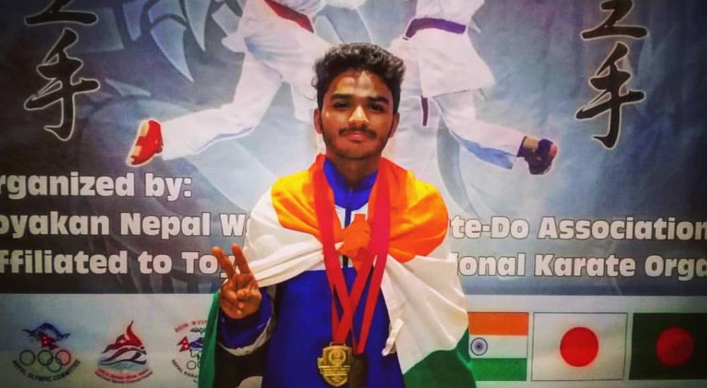 ಅಂತರ್ ರಾಷ್ಟ್ರೀಯ ಮಟ್ಟದ ಕರಾಟೆ ಸ್ಪರ್ಧೆ: ಬುಶೈರ್ ರಹ್ಮಾನ್ ಗೆ ಚಿನ್ನದ ಪದಕ