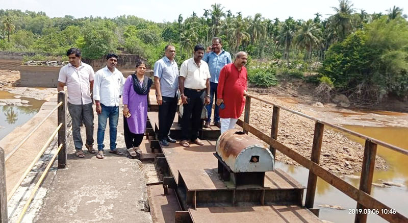 ಬಜೆ ಡ್ಯಾಂಗೆ ಶಾಸಕ ರಘುಪತಿ ಭಟ್ ಭೇಟಿ