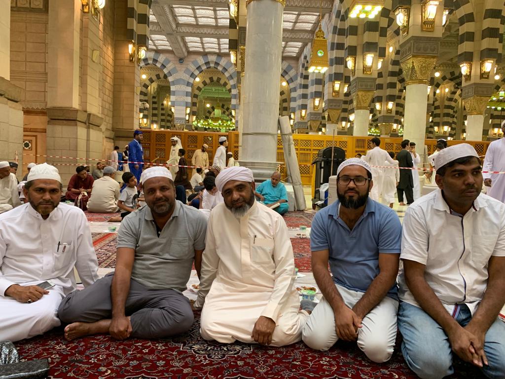 ಮದೀನಾದಲ್ಲಿ ಉಪವಾಸ ತೊರೆದ ಸಚಿವ ಖಾದರ್