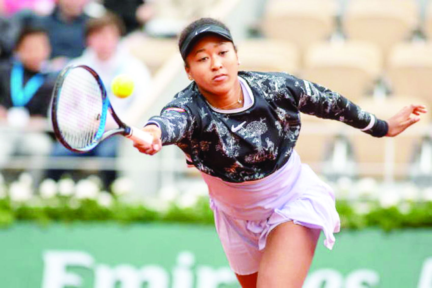 ವಿಶ್ವದ ನಂ.1 ಆಟಗಾರ್ತಿ ಒಸಾಕಾ ನಿರ್ಗಮನ