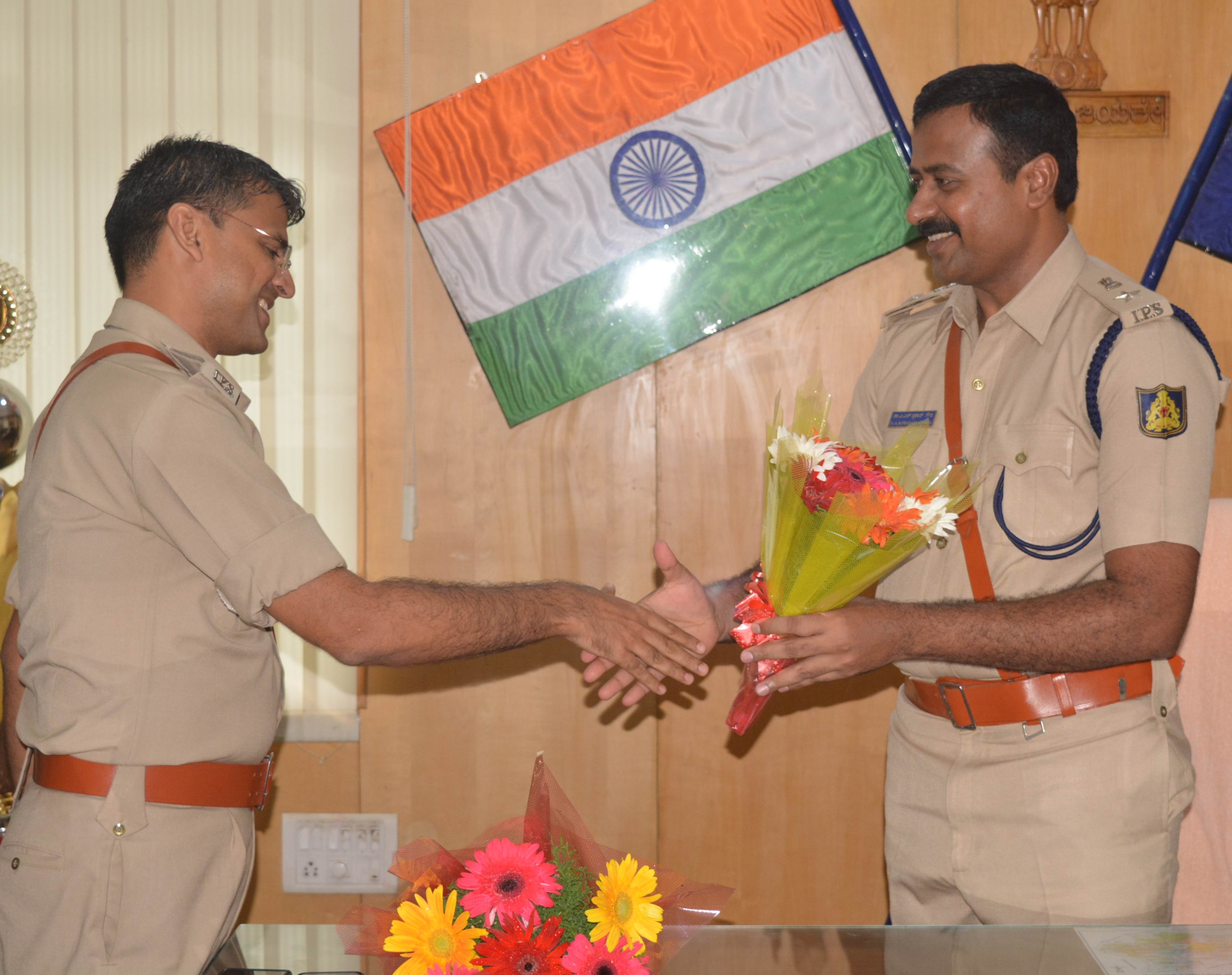 ಎಸ್ಪಿಯಾಗಿ ಪ್ರಕಾಶ್‍ ಗೌಡ ಮತ್ತೆ ಹಾಸನಕ್ಕೆ