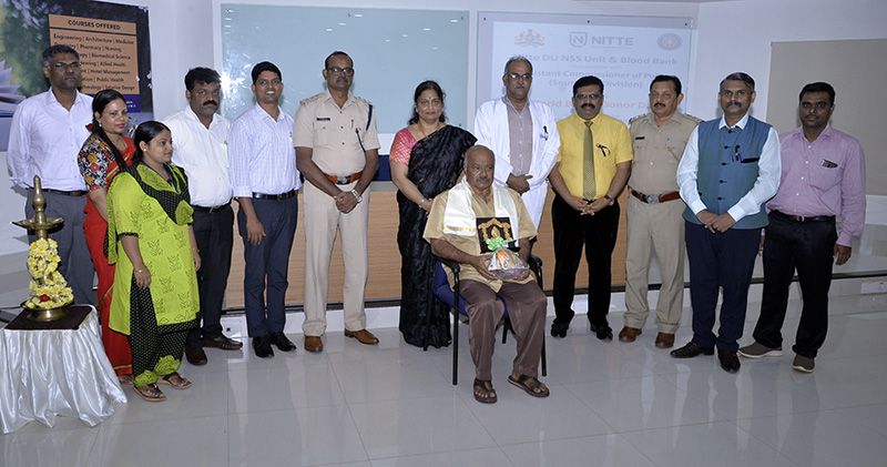 ರಕ್ತದಾನದಲ್ಲಿ ಎಲ್ಲರೂ ತೊಡಗಿಸಿಕೊಳ್ಳುವುದು ಅಗತ್ಯ: ಎಸಿಪಿ ರಾಮರಾವ್