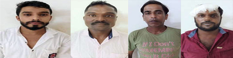 ಅಂತರ್ ಜಿಲ್ಲಾ ಗಾಂಜಾ ಮಾರಾಟ ಜಾಲ ಪತ್ತೆ: ನಾಲ್ವರು ಆರೋಪಿಗಳು ಸೆರೆ