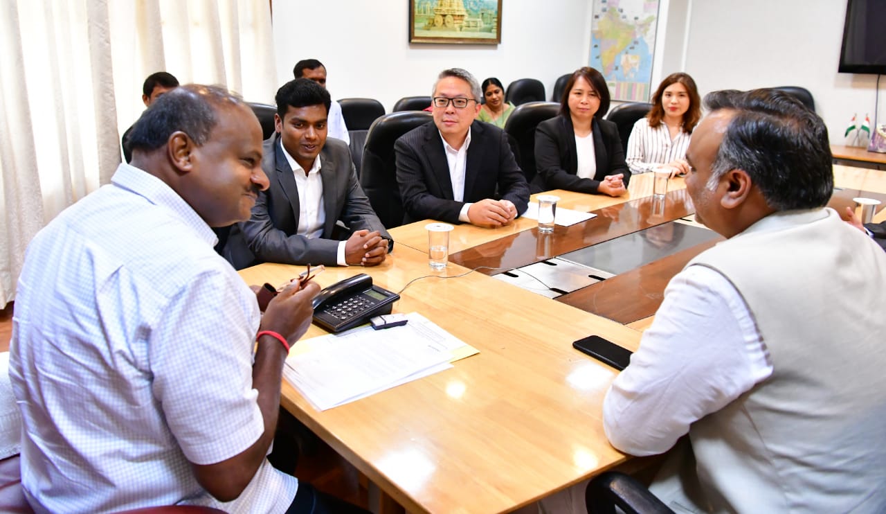 ಮುಖ್ಯಮಂತ್ರಿಯನ್ನು ಭೇಟಿಯಾದ ತೈವಾನ್ ಮೂಲದ ವಿಸ್ಟ್ರಾನ್ ಸಂಸ್ಥೆಯ ನಿಯೋಗ