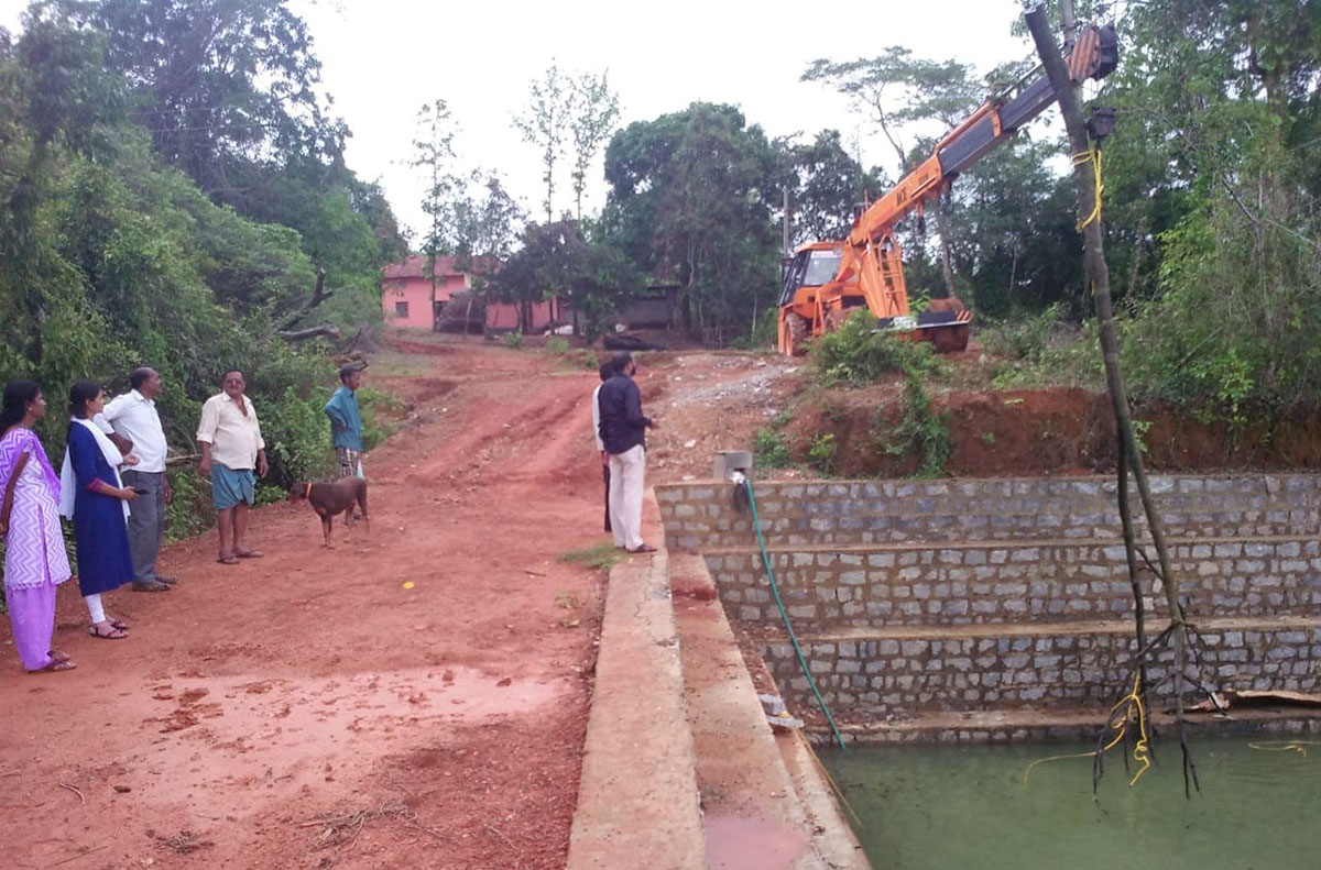 ಹಾವಂಜೆ: ಮದ್ಮಲ್ ಕೆರೆ ಸ್ವಚ್ಛತೆ