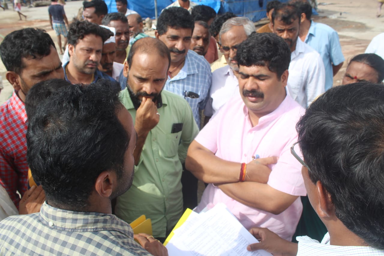 ಬಂದರು ದಕ್ಕೆ, ಬೋಳೂರು ಪ್ರದೇಶಕ್ಕೆ ಶಾಸಕ ಕಾಮತ್ ಭೇಟಿ