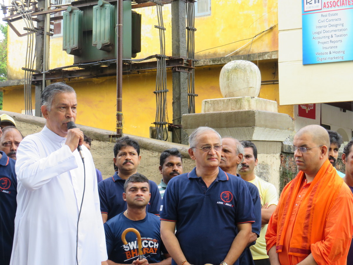 ರಾಮಕೃಷ್ಣ ಮಿಷನ್‌ನಿಂದ 5 ಹಂತದ ಶ್ರಮದಾನ