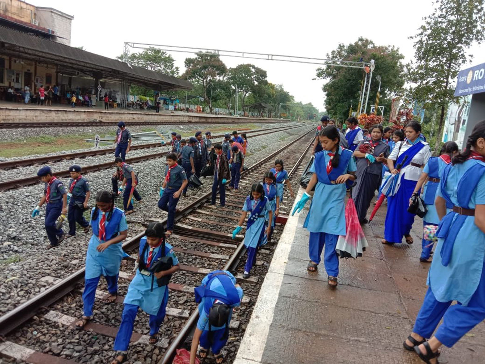 ಉಡುಪಿ: 3 ವರ್ಷ ರೈಲು ನಿಲ್ದಾಣದ ಸ್ವಚ್ಚತೆ