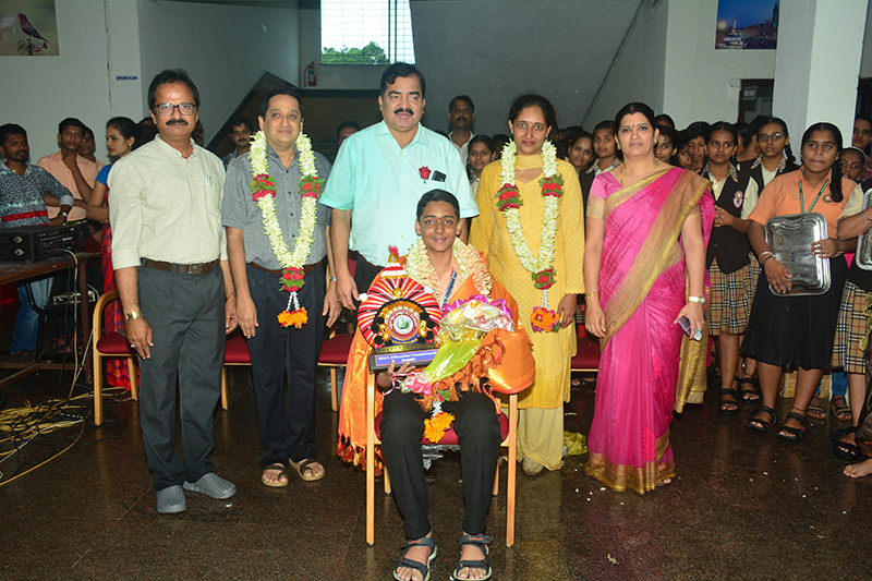 ಅಂತರಾಷ್ಟ್ರೀಯ ಜೀನಿಯಸ್  ಒಲಿಂಪಿಯಾಡ್‍ನಲ್ಲಿ ಆಳ್ವಾಸ್ ವಿದ್ಯಾರ್ಥಿಯ ಸಾಧನೆ