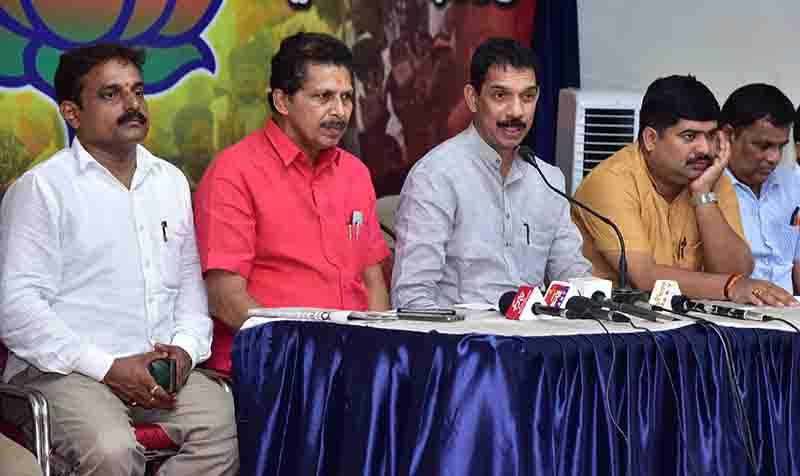 ಗೋಕಳವು ನಿಲ್ಲಿಸಲು ಸಮಗ್ರ ಕಾರ್ಯಾಚರಣೆಗೆ ಬಿಜೆಪಿ ಆಗ್ರಹ