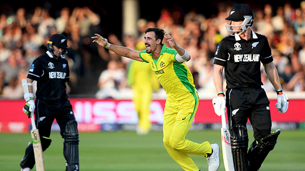 ವಿಶ್ವಕಪ್ ಕ್ರಿಕೆಟ್: ನ್ಯೂಝಿಲೆಂಡ್ ವಿರುದ್ಧ ಆಸಿಸ್ ಗೆ ಭರ್ಜರಿ ಜಯ