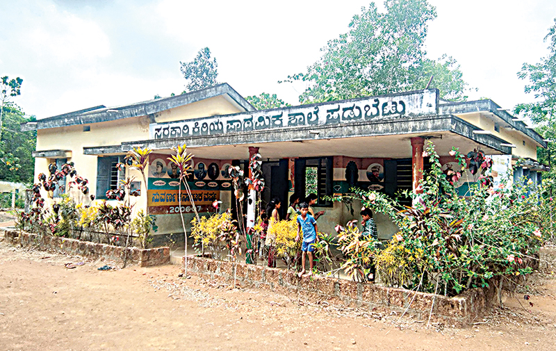 ಮುಚ್ಚುಗಡೆ ಭೀತಿಯಲ್ಲಿ ಪಡುಬೆಟ್ಟು ಸರಕಾರಿ ಶಾಲೆ