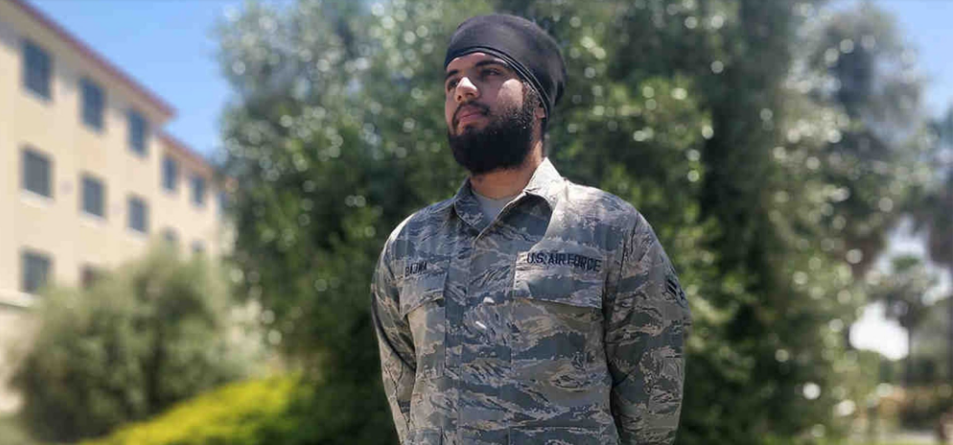 ಅಮೆರಿಕ ವಾಯುಪಡೆಯಲ್ಲಿ ಗಡ್ಡ, ಪೇಟದೊಂದಿಗೆ ಸೇವೆ ಸಲ್ಲಿಸಲು ಸಿಖ್‌ಗೆ ಅವಕಾಶ