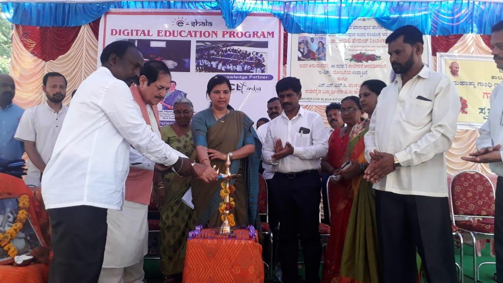 ಖಾನಾಪುರ ತಾಲೂಕಿನಲ್ಲಿ ‘40 ಇ-ಶಾಲೆ’ಗಳಿಗೆ ಶಾಸಕಿ ಅಂಜಲಿ ನಿಂಬಾಳ್ಕರ್ ಚಾಲನೆ
