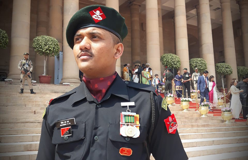 ಶೌರ್ಯಚಕ್ರ ಪುರಸ್ಕೃತ ಕೊಡಗಿನ ಯೋಧ ಮಹೇಶ್‍ಗೆ ಗುಂಡೇಟು