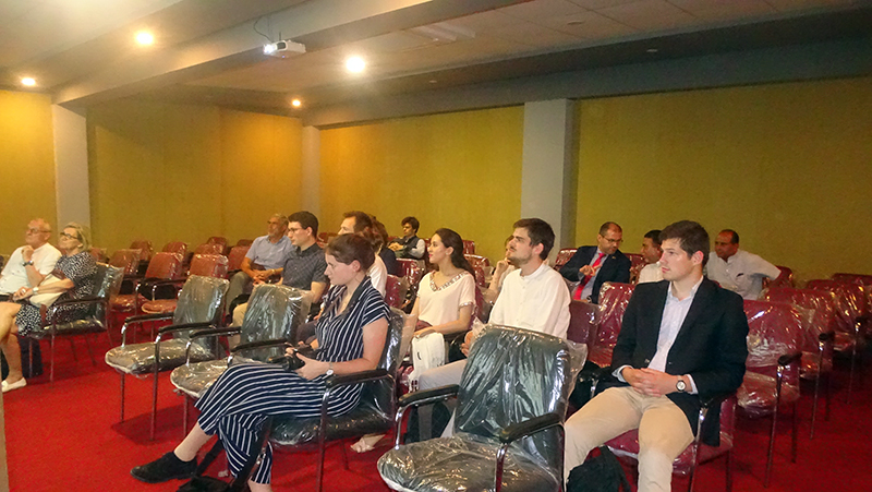 ಸಂತ ಅಲೋಶಿಯಸ್ ಕಾಲೇಜಿಗೆ ಬೆಲ್ಜಿಯಂ ವಿದ್ಯಾರ್ಥಿ ತಂಡ ಭೇಟಿ