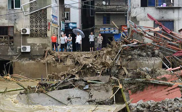 ಚೀನಾದಲ್ಲಿ ದಾಖಲೆಯ ಮಳೆ: 80,000 ಮಂದಿ ಸ್ಥಳಾಂತರ