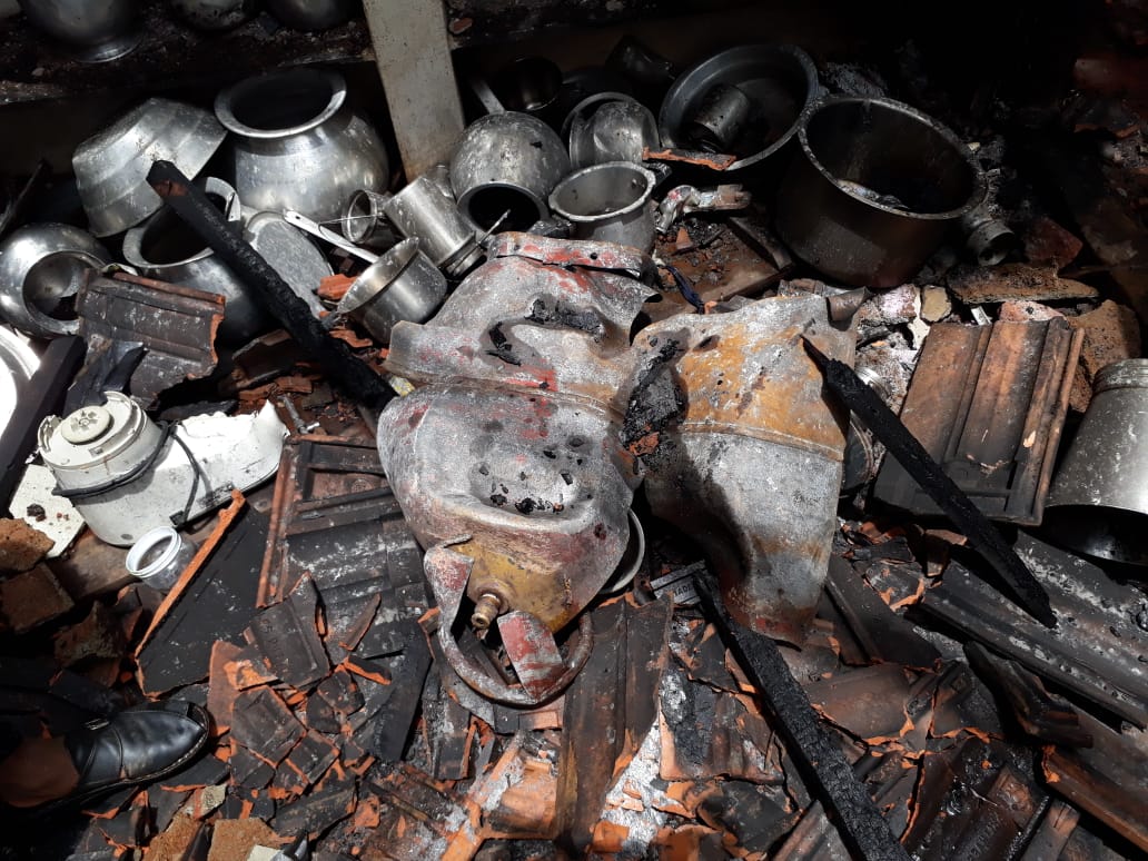 ಉತ್ತರಕೊಪ್ಪದಲ್ಲಿ ಸಿಲಿಂಡರ್ ಸ್ಪೋಟ; ಓರ್ವನಿಗೆ ಗಂಭೀರ ಗಾಯ