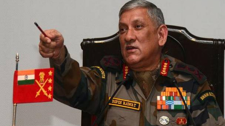 ಪಾಕಿಸ್ತಾನ ಸೇನೆಯ ಯಾವುದೇ ದುಸ್ಸಾಹಸಕ್ಕೆ ಸೂಕ್ತ ಉತ್ತರ: ಜ.ರಾವತ್