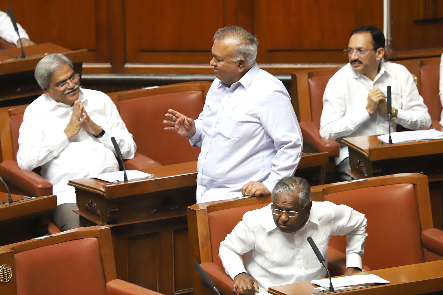 ಕಲಾಪಕ್ಕೆ ಬಂದ ರಾಮಲಿಂಗಾರೆಡ್ಡಿ