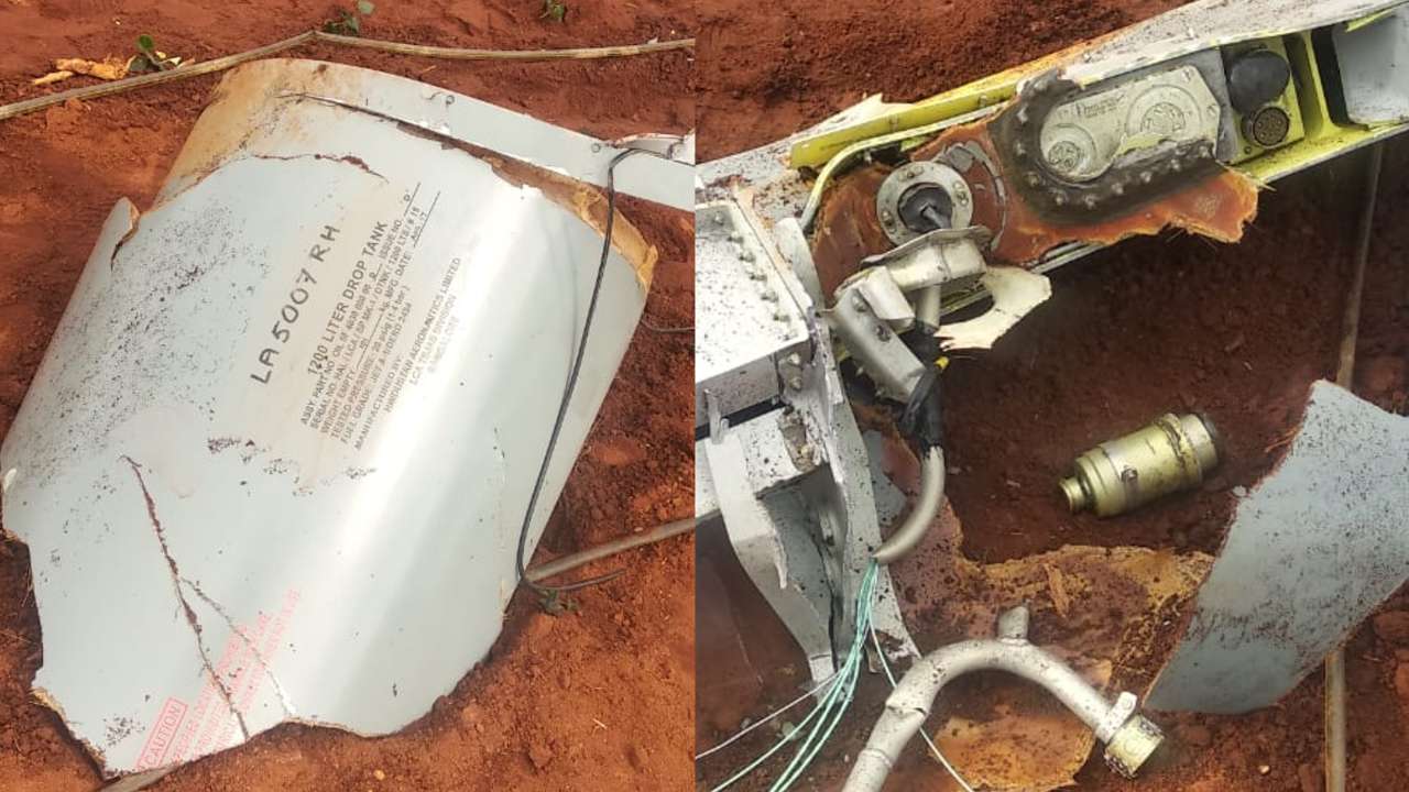 ತಮಿಳುನಾಡು: ತೇಜಸ್ ಸಮರ ವಿಮಾನದ ಇಂಧನ ಟ್ಯಾಂಕ್ ಪತನ