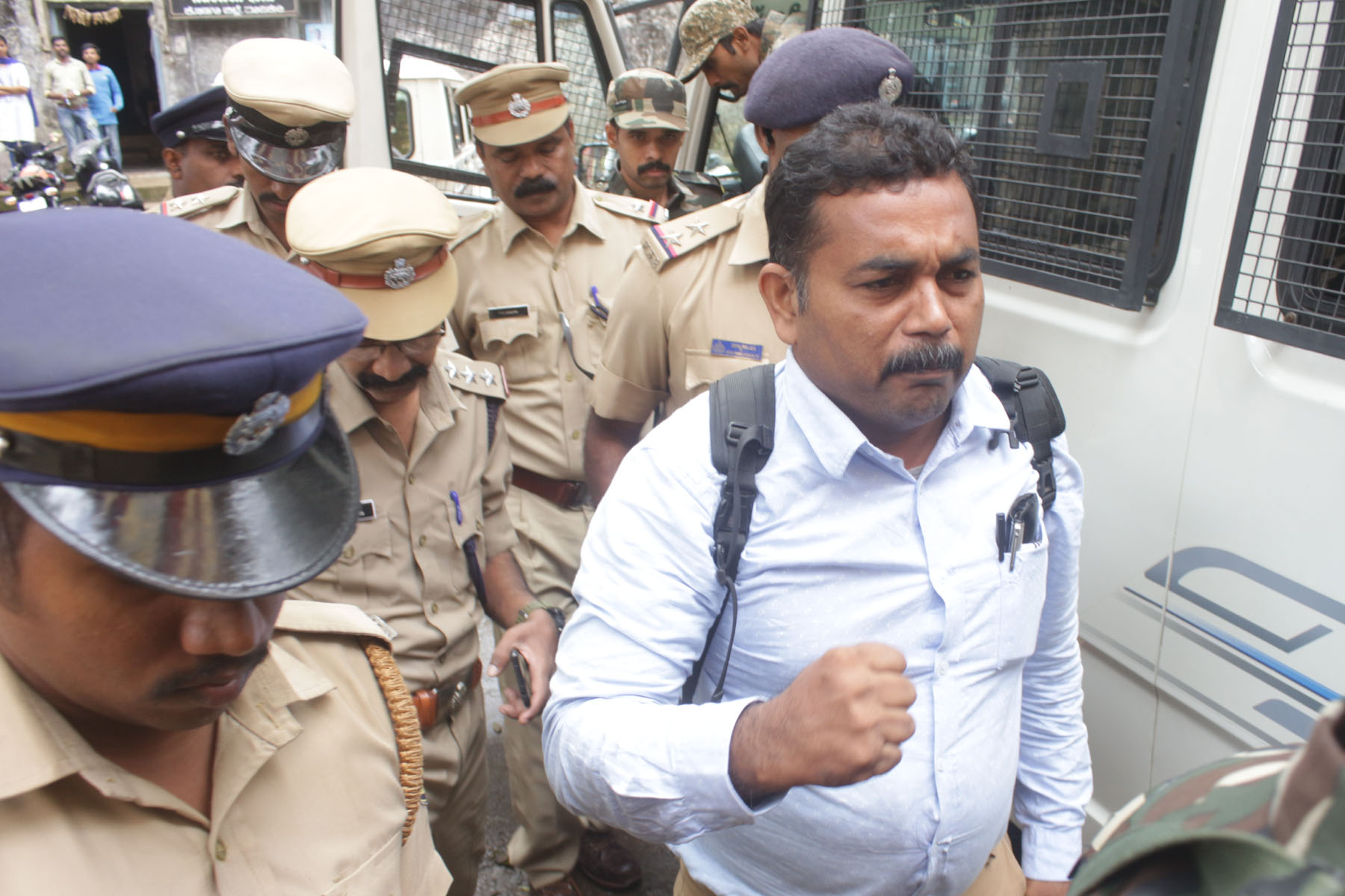 ಶಂಕಿತ ನಕ್ಸಲ್ ಮುಖಂಡ ರೂಪೇಶ್ ಮಡಿಕೇರಿ ನ್ಯಾಯಾಲಯಕ್ಕೆ ಹಾಜರು